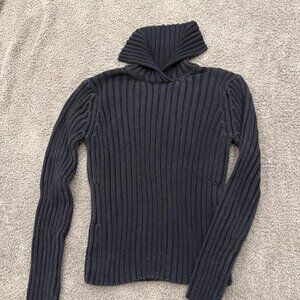 Ribbed Baldanza Sweater - M